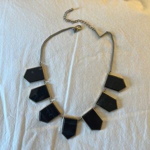 Black adjustable necklace